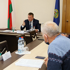 Міністр юстыцыі Сяргей Хаменка правёў асабісты прыём грамадзян