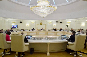 Первый заместитель Министра юстиции Наталья Филиппова приняла участие в работе диалога государств‑членов и Суда ЕАЭC