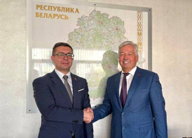 Министр юстиции Евгений Коваленко провел встречу с Директором Института государства и права Российской академии наук Александром Савенковым