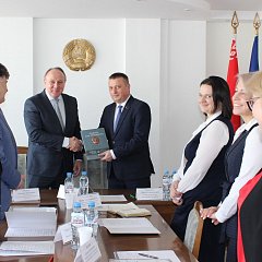 Міністр юстыцыі Сяргей Хаменка прыняў удзел у паседжанні рады БРКА