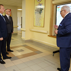 Сяргей Хаменка павіншаваў з Днём ведаў навучэнцаў Мінскага дзяржаўнага каледжа лічбавых тэхналогій