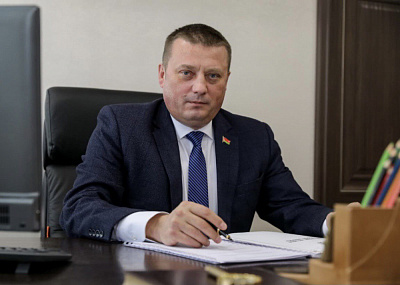 Віншаванне Міністра юстыцыі Рэспублікі Беларусь Сяргея Хаменкі з Днём народнага адзінства