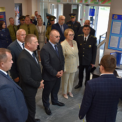 У Глыбокам адкрылі новы будынак міжраённага аддзела прымусовага выканання