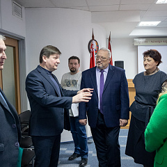 Сустрэча работнікаў Нацыянальнага архіва Рэспублікі Беларусь з дэпутатам Палаты прадстаўнікоў Нацыянальнага сходу Ігарам Марзалюком