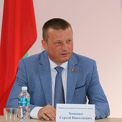 Міністр юстыцыі Сяргей Хаменка з працоўным візітам у Гродзенскім рэгіёне