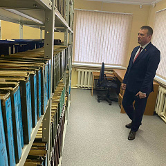 Міністр юстыцыі Сяргей Хаменка прыняў удзел у пасяджэнні Жлобінскага райвыканкама
