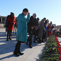 Памятное мероприятие в Хатыни