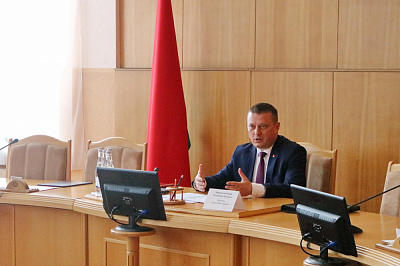 Рабочая паездка Міністра юстыцыі Сяргея Хаменкі ў Магілёў