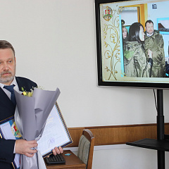 З падзякай за шматгадовую плённую працу