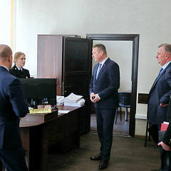 Рабочая паездка Міністра юстыцыі Сяргея Хаменкі ў Магілёў
