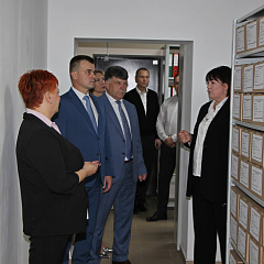 Новы будынак абласной натарыяльнай палаты і натарыяльнага архіва адкрылі ў Гродне