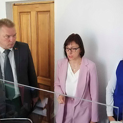 Намеснік Міністра юстыцыі Алег Кот наведаў з працоўным візітам г. Мар'іна Горка