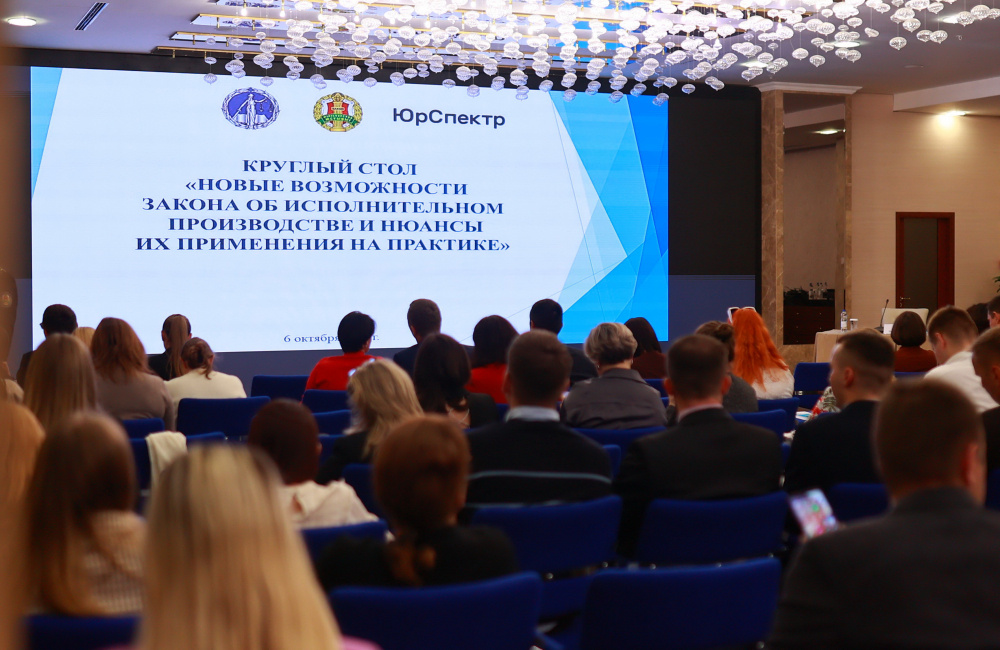 Законодательство об исполнительном производстве и его практическую реализацию обсудили в рамках круглого стола