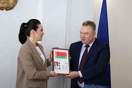 Встреча с Героем Беларуси, первой белорусской женщиной-космонавтом Мариной Василевской