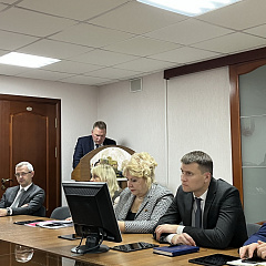 Намеснік Міністра юстыцыі Алег Кот прыняў удзел у пасяджэнні адміністрацыі Кастрычніцкага раёна сталіцы