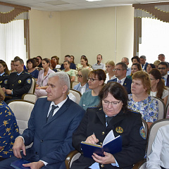 Рабочая паездка Міністра юстыцыі Сяргея Хаменкі па Віцебскай вобласці працягнулася візітам у абласны цэнтр.