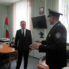 Намеснік Міністра юстыцыі Сяргей Каліноўскі прыняў удзел у пасяджэнні Чэрыкаўскага раённага выканаўчага камітэта