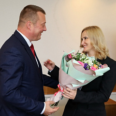Прадстаўнікі Міністэрства юстыцыі ўдастоены высокіх дзяржаўных узнагарод