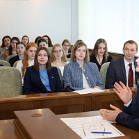 Встреча со студентами Юридического факультета БГУ
