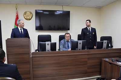 Намеснік Міністра юстыцыі Сяргей Каліноўскі з працоўным візітам у Віцебскай вобласці