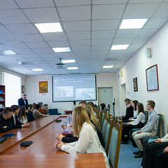 Намеснік Міністра юстыцыі Алег Кот сустрэўся са студэнтамі і адміністрацыяй юрыдычнага факультэта БДУ