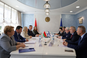 Первый заместитель Министра юстиции Наталья Филиппова провела встречу с директором израильского Бюро «НАТИВ» Алоном Шохамом