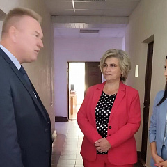 Гарадок з працоўным візітам наведаў намеснік Міністра юстыцыі Алег Кот