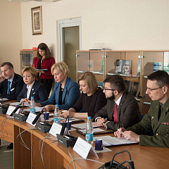 Круглы стол па пытаннях міжнароднага гуманітарнага права адбыўся ў БДУ