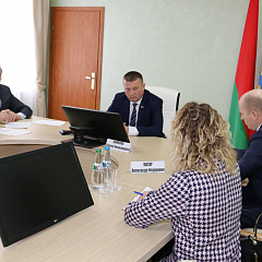 Рабочий визит Министра юстиции Сергея Хоменко в Копыль