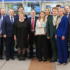 Юрысконсульт РУП "БелЮрЗабеспячэнне" Марына Есіна - пераможца Беларускай студэнцкай юрыдычнай алімпіяды ў камандным заліку