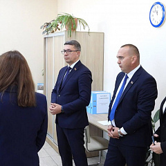 Министр юстиции Евгений Коваленко посетил с рабочим визитом Логойский район