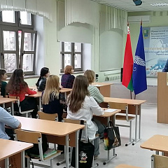 Намеснік Міністра юстыцыі Мікалай Старавойтаў пабываў у Юрыдычным каледжы БДУ ў рамках праекта "ШАГ"