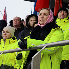 Высокі камандны дух і волю да перамогі праявіла каманда Міністэрства юстыцыі на Мінскай лыжні
