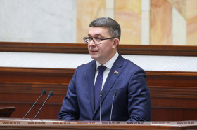 Министр юстиции Евгений Коваленко представил проекты двух законов о ратификации на заседании третьей сессии Палаты представителей Национального собрания Республики Беларусь