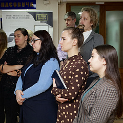 Для супрацоўнікаў ЦА Мінюста арганізаваны занятак на тэму "Без тэрміну даўнасці"