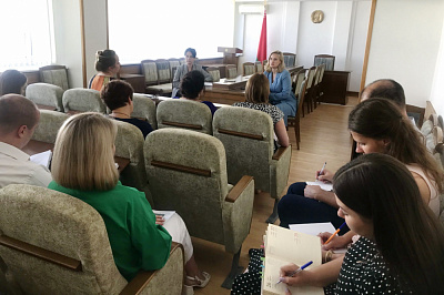 Навучальныя заняткі па пытаннях нарматворчай дзейнасці
