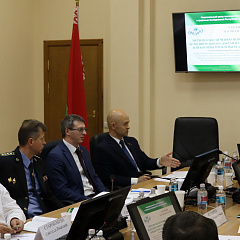 Прадстаўнікі Мінюста прынялі ўдзел у абмеркаванні нюансаў рэалізацыі і развіцця заканадаўства ў сферы выканаўчага вядзення