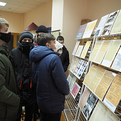 Заняткі па гісторыі Вялікай Айчыннай вайны для школьнікаў на базе Дзяржаўнага архіва Брэсцкай вобласці