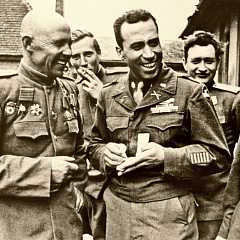 Рощин И.В (встреча на Эльбе 1945)