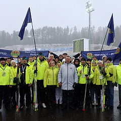 Высокі камандны дух і волю да перамогі праявіла каманда Міністэрства юстыцыі на Мінскай лыжні