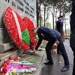 Хаменка: Пераможцы для нас - прыклад сапраўднага патрыятызму, непакорлівасці і велічы духу