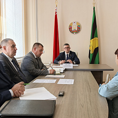 Министр юстиции Евгений Коваленко с рабочим визитом посетил Буда-Кошелёвский район