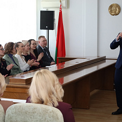 Галоўнае вясновае свята адзначылі ў Міністэрстве юстыцыі
