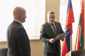 Генеральный директор РУП "БелЮрОбеспечения" представил нового руководителя Гродненского филиала