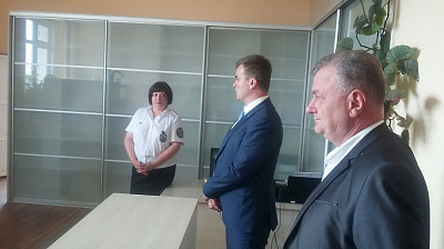 Міністр юстыцыі правёў сустрэчы з працоўнымі калектывамі аддзелаў прымусовага выканання і натарыусамі Магілёўскай вобласці.