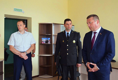 Міністр юстыцыі вывучыў арганізацыю працы падведамных устаноў г.Лепеля