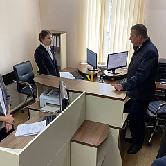Міністр юстыцыі Сяргей Хаменка прыняў удзел у пасяджэнні Светлагорскага райвыканкама