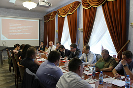 Удзел у «круглым стале», прысвечаным дзейнасці Міжнароднага Руху Чырвонага Крыжа і Чырвонага Паўмесяца (21.07.2017 г.)