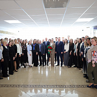 Встреча с Героем Беларуси, первой белорусской женщиной-космонавтом Мариной Василевской