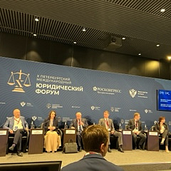 Рабочая сустрэча Намесніка Міністра юстыцыі Сяргея Каліноўскага з Дзмітрыем Арыставым, Дырэктарам Федэральнай службы судовых прыставаў Расіі